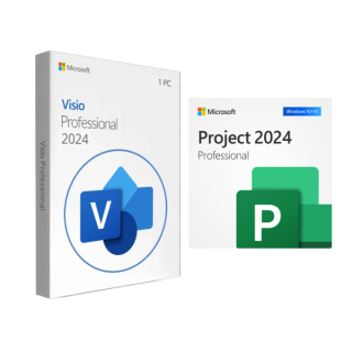 Pachet Licente Microsoft Visio Project Professional 2024