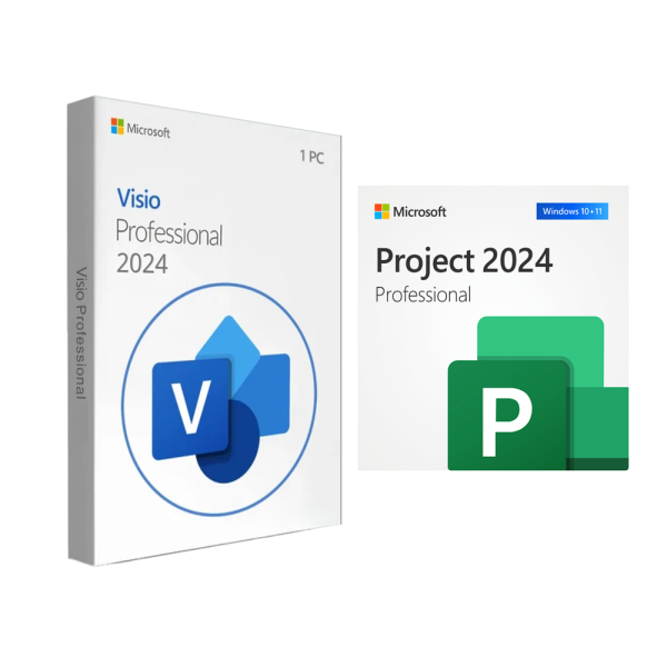Pachet Licente Microsoft Visio Project Professional 2024