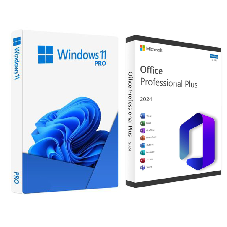 Pachet Licente: Windows 11 Pro + Office Pro Plus 2024